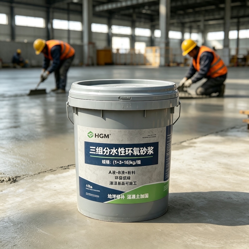 漠河三组份水性环氧砂浆